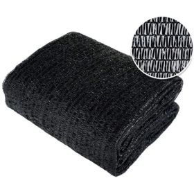 12ft*20ft This Finished Black Shade Net Provides Efficient Shading, Protects Plant Health, And Enhances Gardening Results. (Option: 12ft20ft)