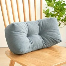 Lumbar Pillow 1PC (Option: BLUE)